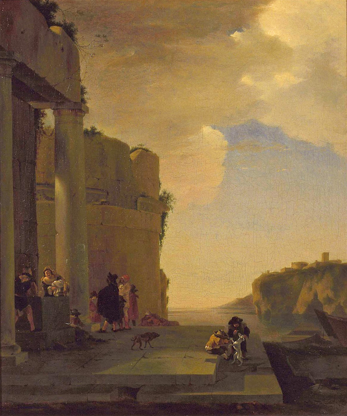 imaginary italian landscape